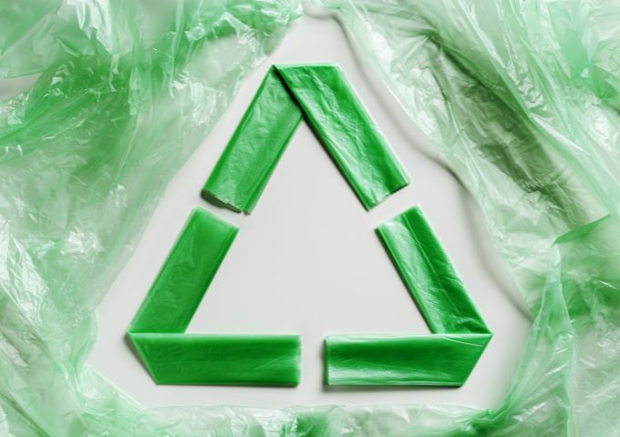 Bolsa polietileno reciclada